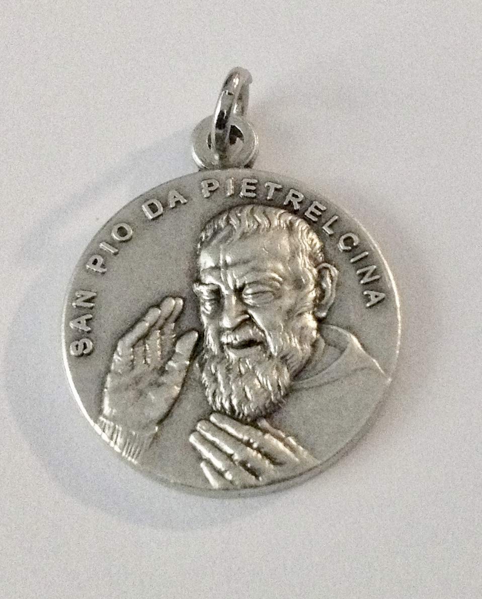 Amazon.com: SAINT PIO FROM PIETRELCINA (PADRE PIO) MEDAL - Made in